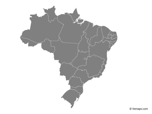 Vector Maps of Brazil